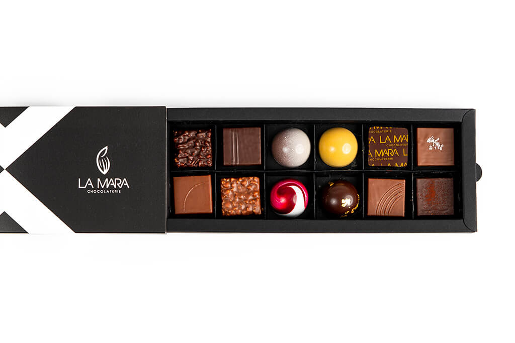 vegane Pralinenbox 12er classy vegane Pralinenbox 12er classy
