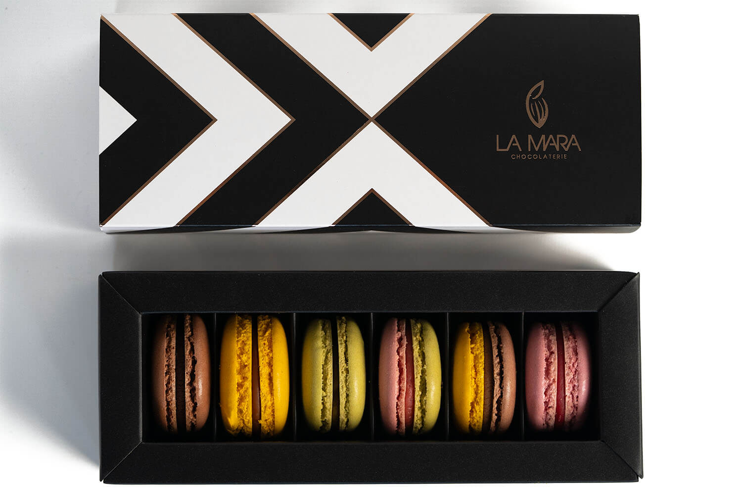 Vegane Macarons 6er