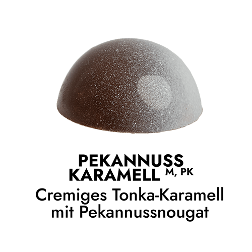 Pekannuss Karamell Praline Pekannuss Karamell Praline