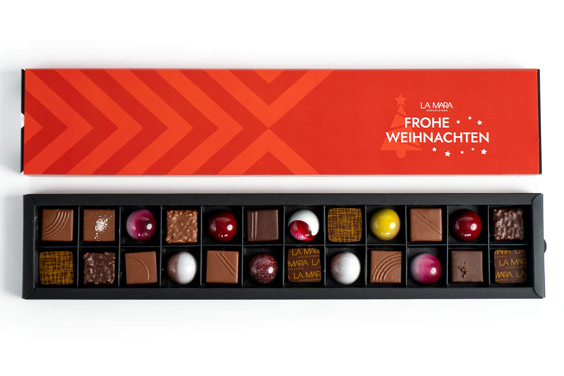 Weihnachtsedition Pralinenbox 24er