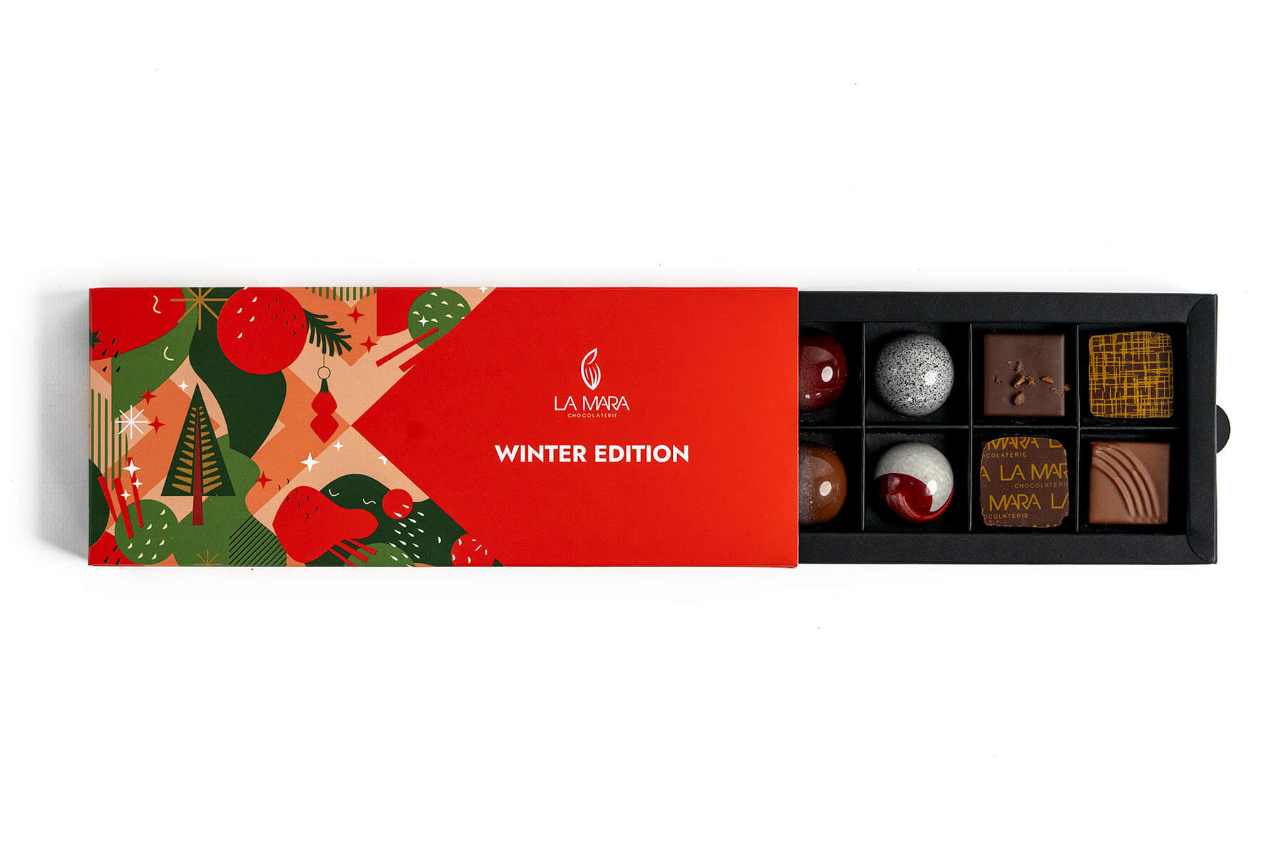 Winteredition Pralinenbox 12er 